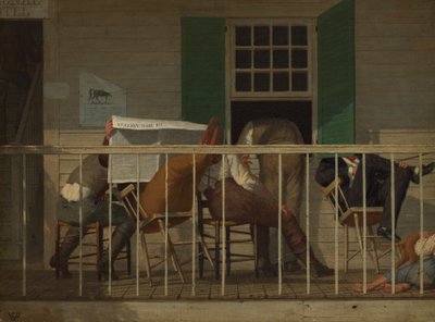 The True American, ca. 1874. av Enoch Wood Perry
