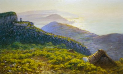 Från Monte Solaro (Capri) av Enrico Castellaneta