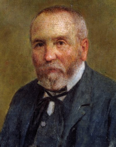 Porträtt av min far (Giuseppe Cavalli) (olja på duk) av Enrico Cavalli