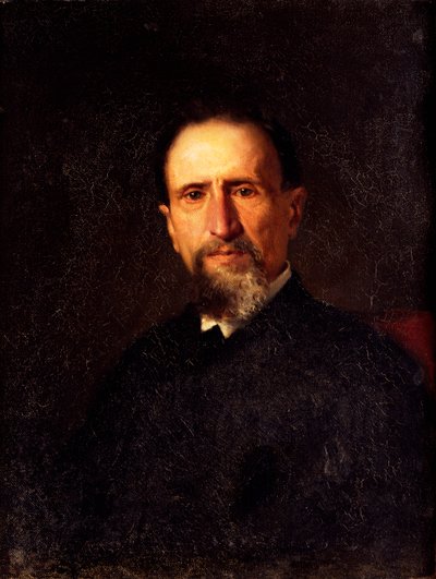 Porträtt av ingenjör Antonio Magni (olja på duk) av Enrico Crespi