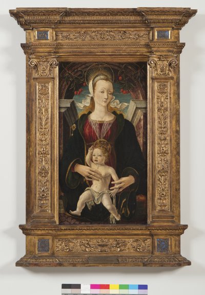 Madonna och barn, 1470-80 av Ercole de Roberti