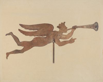 Väderflöjelslut, ca. 1937. av Eric Mose
