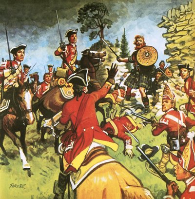 Slaget vid Culloden av Eric Parker