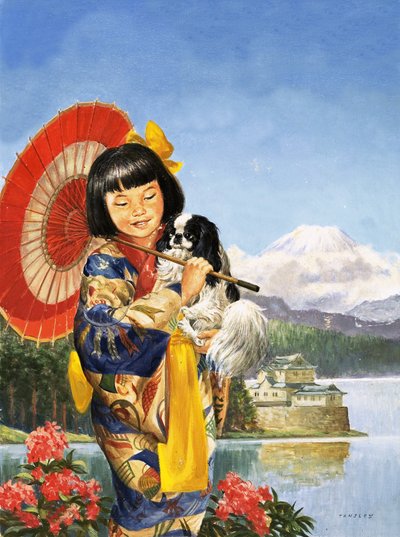 Japanska Chin-Chin av Eric Tansley