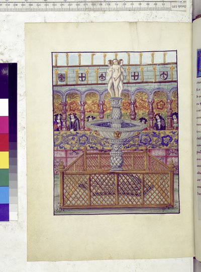 Hel sida: avbildning av en fontän av Erich Lessing