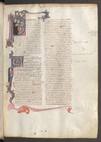 Hel sida: text och historiserade initialer av Erich Lessing