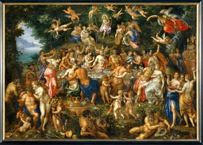 Bröllopet mellan Thetis och Peleos... av Erich Lessing