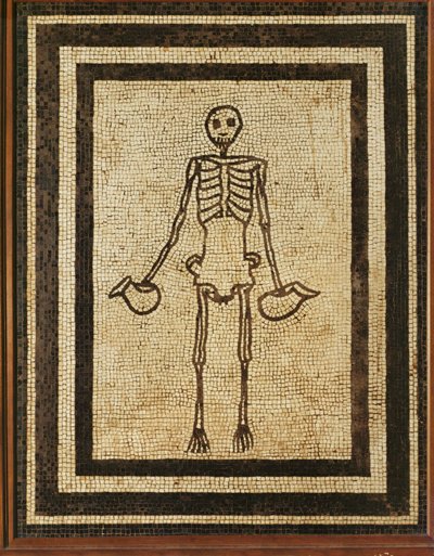 Memento Mori, ett skelett av Erich Lessing