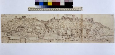 Pennteckningar av Anton Wyngaerdi och Georg Hoefnagel av Erich Lessing