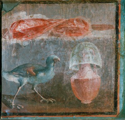 Stilleben med kyckling av Erich Lessing