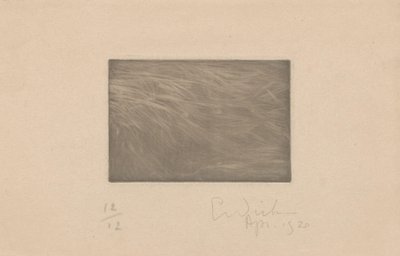 Abstrakt komposition av Erich Wichmann (signed by artist)