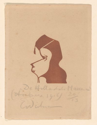 The Hollandsche Maecenas (originaltitel på objektet) av Erich Wichmann (signed by artist)