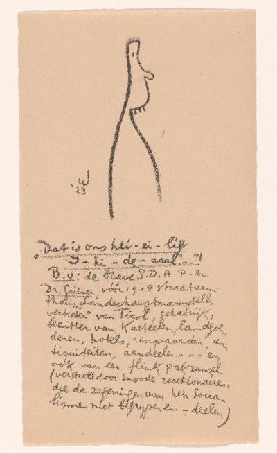 karikatyrfigur Idealists II and Further Notes (original serietitel) av Erich Wichmann