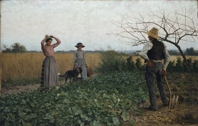 I potatisfältet av Erik Theodor Werenskiold