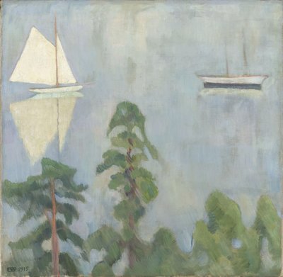 Spegling av Erik Theodor Werenskiold