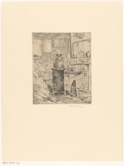 Geen gas (originaltitel på objekt) av Erkelens (signed by artist)