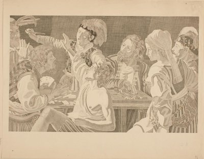 Spelarna av Erling Eckersberg