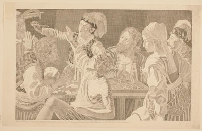Spelarna av Erling Eckersberg