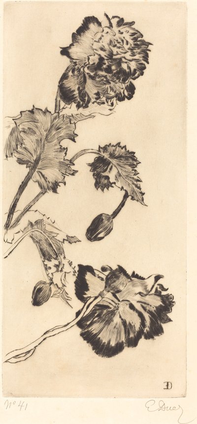 Blommor (Fleurs) av Ernest Ange Duez