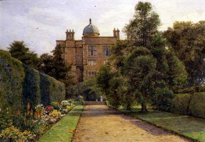 The Long Border, Doddington Hall, Nether Stowey, Somerset av Ernest Arthur Rowe