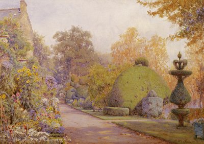 The Yew Walk, Barncluith, Strathclyde av Ernest Arthur Rowe