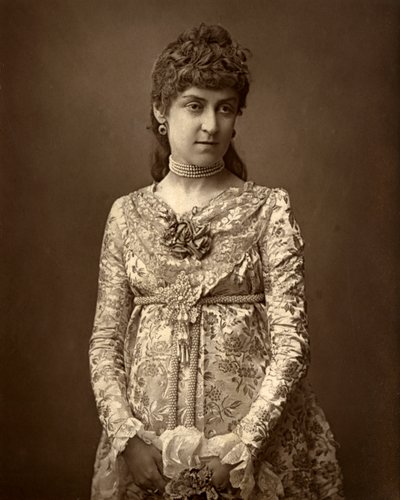 Angela Fenton, brittisk skådespelerska, 1887. av Ernest Barraud