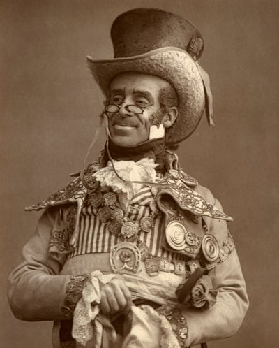 Arthur Roberts, brittisk skådespelare, komiker och musikhallunderhållare, 1888 av Ernest Barraud