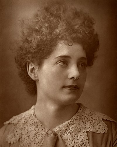 Blanche Horlock, brittisk skådespelerska, 1887 av Ernest Barraud