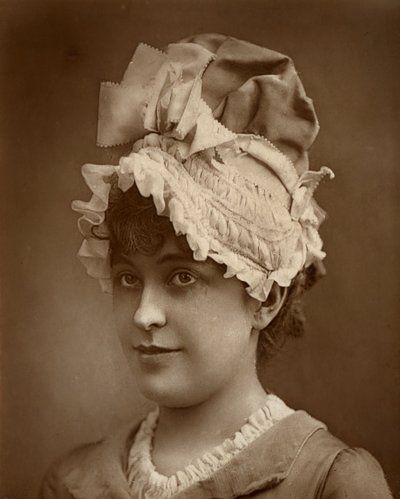 Geraldine Ulmar, amerikansk sångerska och skådespelerska, 1887 av Ernest Barraud