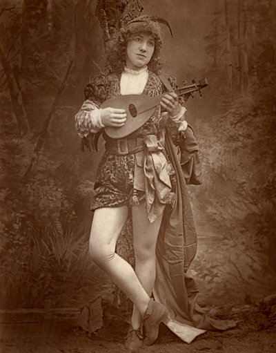 Grace Hawthorne, amerikansk skådespelerska, 1888. av Ernest Barraud