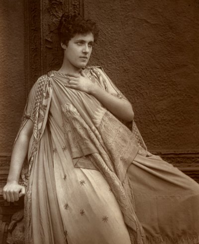 Julia Neilson, brittisk skådespelerska, 1888. av Ernest Barraud