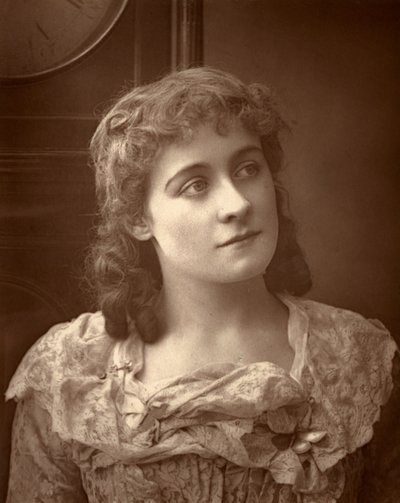 Kate Rorke, brittisk skådespelerska, i Sophia, 1887 av Ernest Barraud