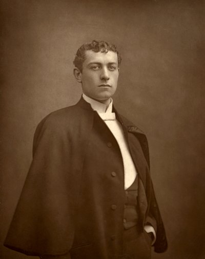 Lewis Waller, brittisk skådespelare, 1887 av Ernest Barraud
