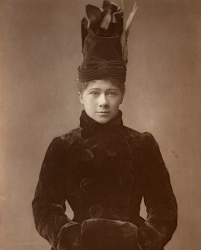 Marie Tempest, brittisk skådespelerska och sångerska, 1888. av Ernest Barraud