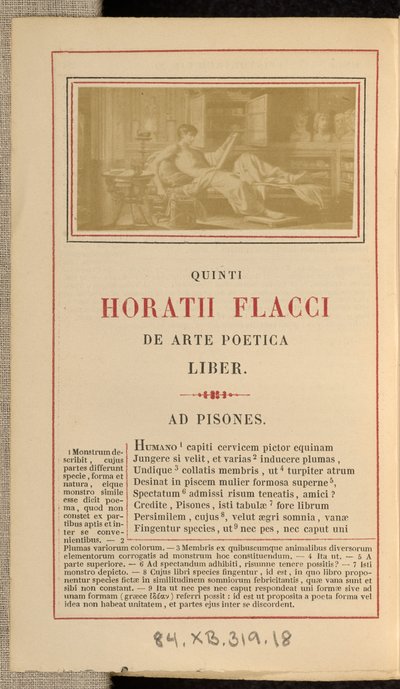 [Poeten ligger ner medan han arbetar] av Ernest Barrias