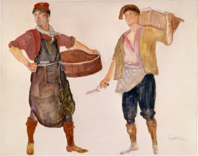 Murare och tunnbindare av Ernest Bieler