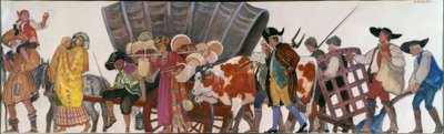 Parade, romer och bönder av Ernest Bieler