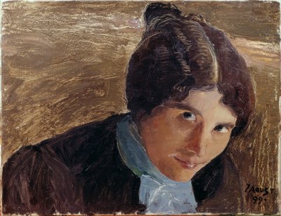 Marguerite Burnat-Provins av Ernest Bieler