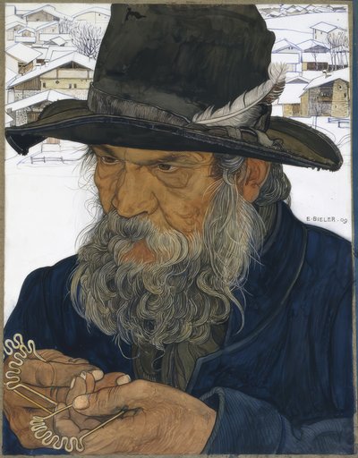 Nagelschmied i Granois av Ernest Bieler