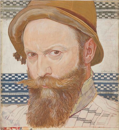 Självporträtt, 1911. av Ernest Bieler
