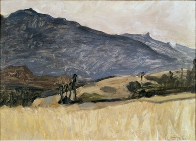 Valais landskap av Ernest Bieler