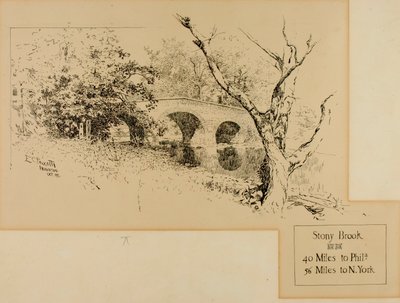 Brook Bridge av Ernest C. Peixotto