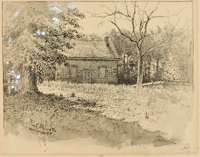 Princeton Quaker möteshus av Ernest C. Peixotto