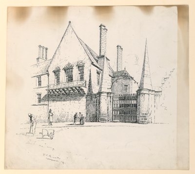 The Moray House, Edinburgh av Ernest Clifford Peixotto