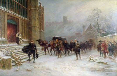 Kung Charles I:s begravning - St. George