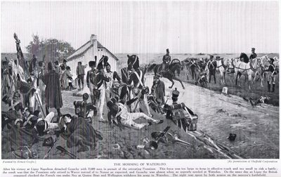 The Morning of Waterloo, illustration från 