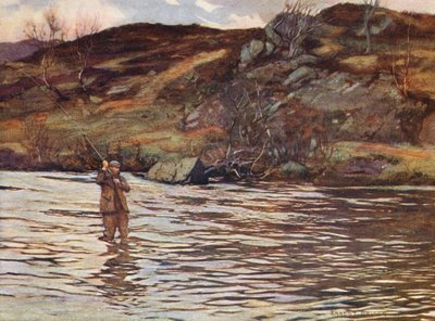 McNaughton från Luib, om poolen med dubbla böjningar (färglitografi) av Ernest Edward Briggs