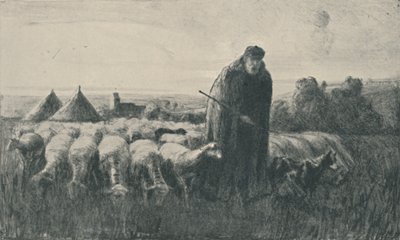 Picardy Shepherd, 1919 av Ernest George Beach