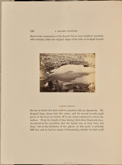 En glaciärfontän av Ernest H. Edwards