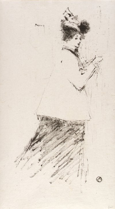 (Ung kvinna) av Ernest Haskell